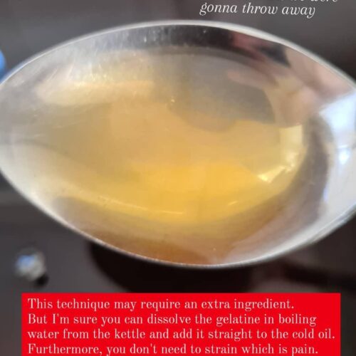 How to clean used oil